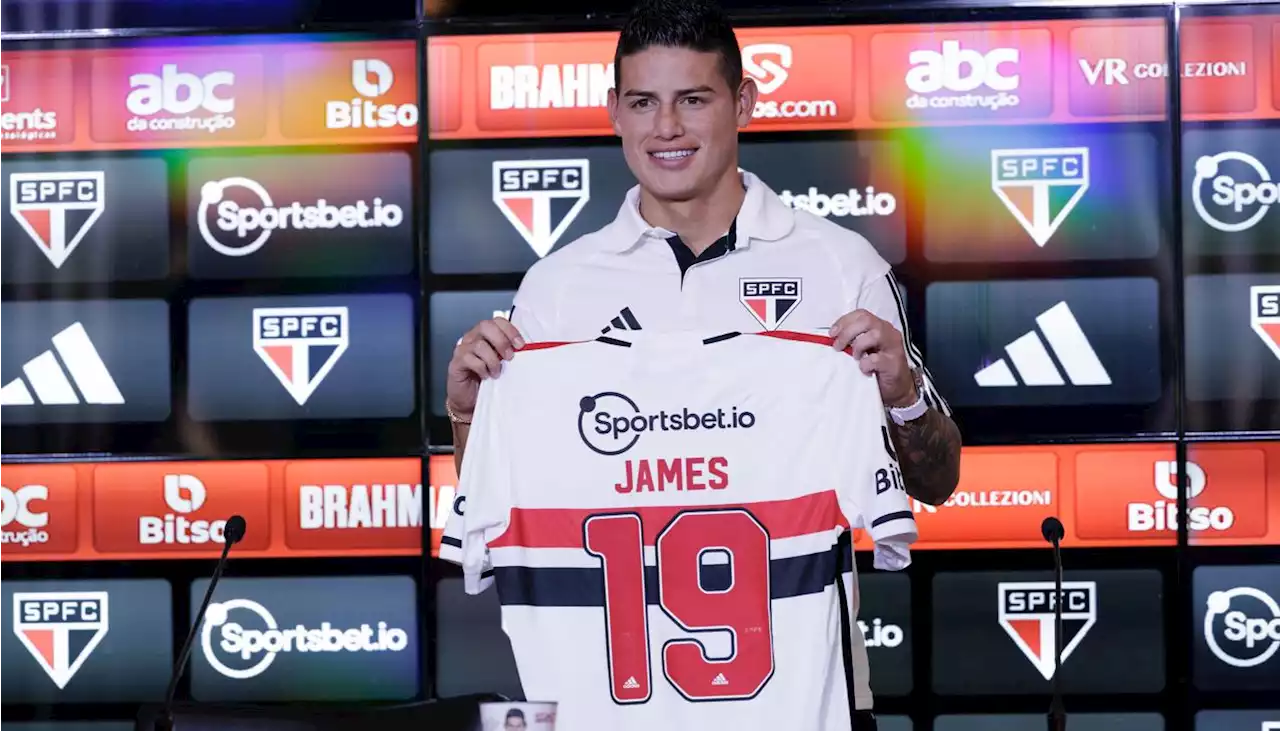 'Elegí jugar en Sao Paulo porque es un club grande': James Rodríguez