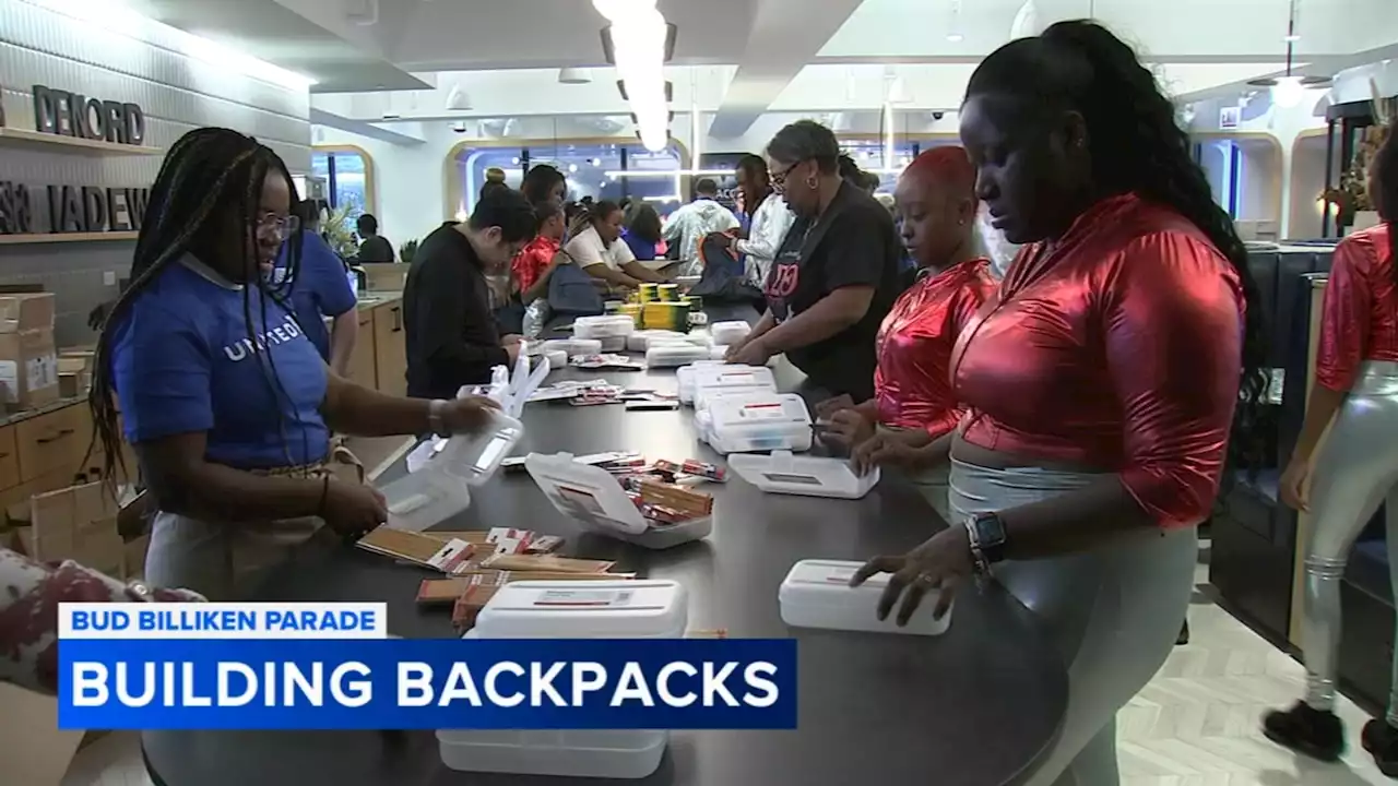 Chicago Defender Charities, United Airlines build back to school backpacks for Bud Billiken giveaway