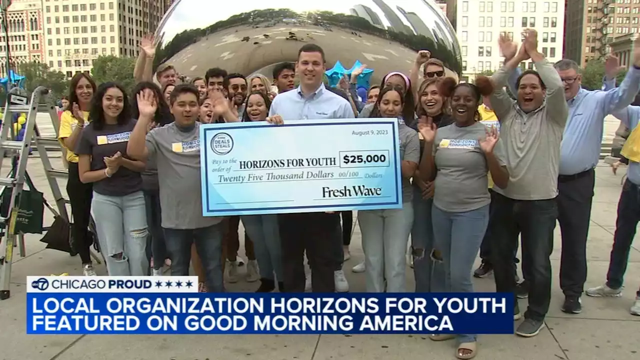 Fresh Wave featured on 'GMA's' Deals and Steals,' gives $25K to Chicago students