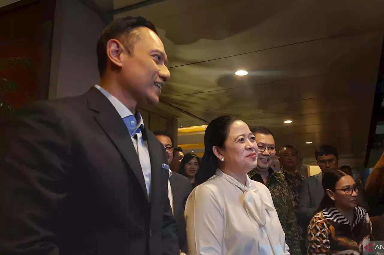 Puan Maharani sebut kedatangannya jadi kado HUT Ke-45 AHY