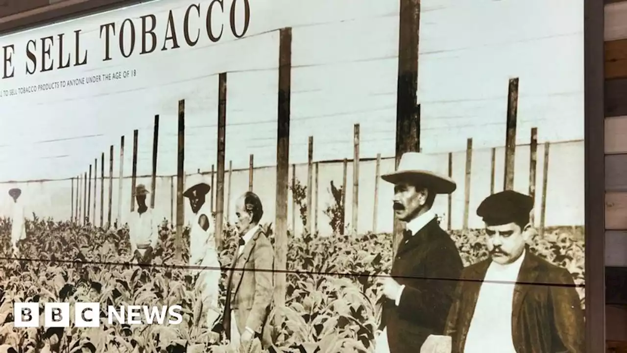 Surrey shop accused of racism removes image of tobacco plantation