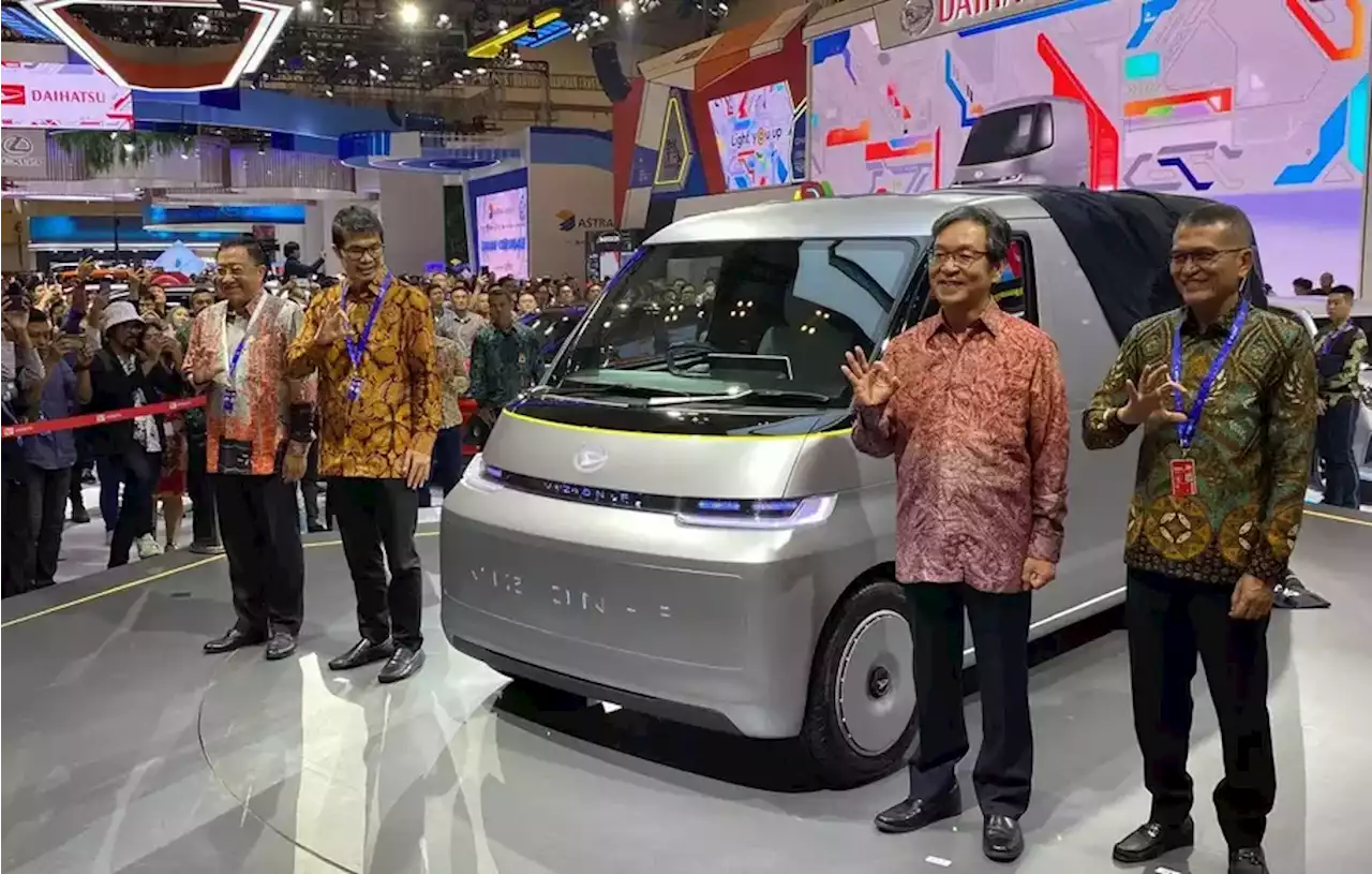 Mobil Listrik Konsep Daihatsu Vizion-F Buatan Indonesia Mejeng di GIIAS 2023