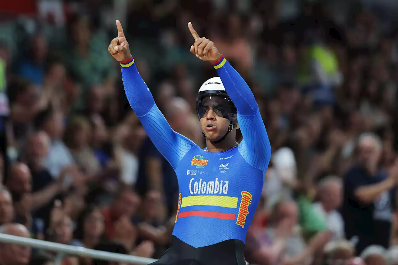 Kevin Quintero, campeón mundial del Keirin en Glasgow