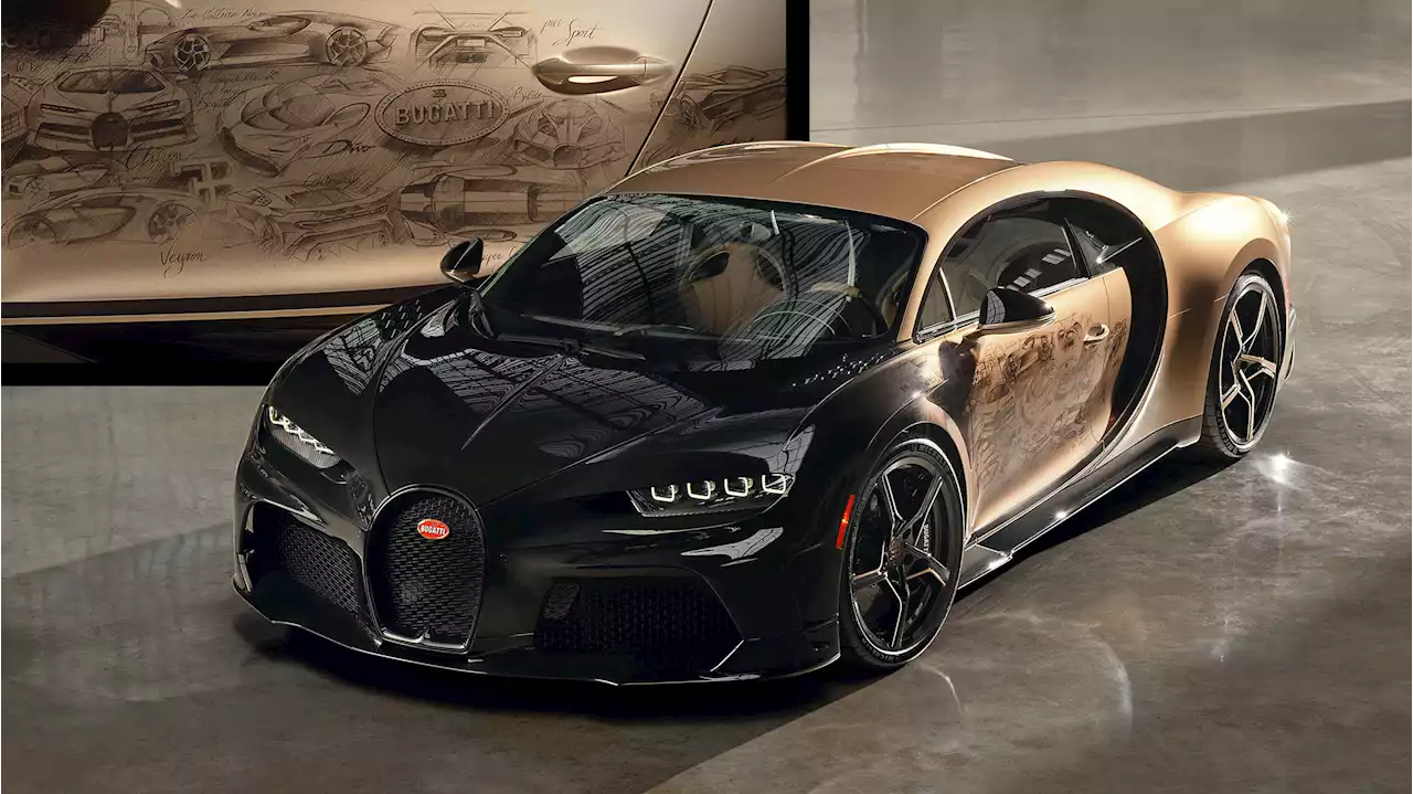 Bugatti Chiron Super Sport Golden Era Is A One-Off Special With An Expensive Tattoo | Carscoops