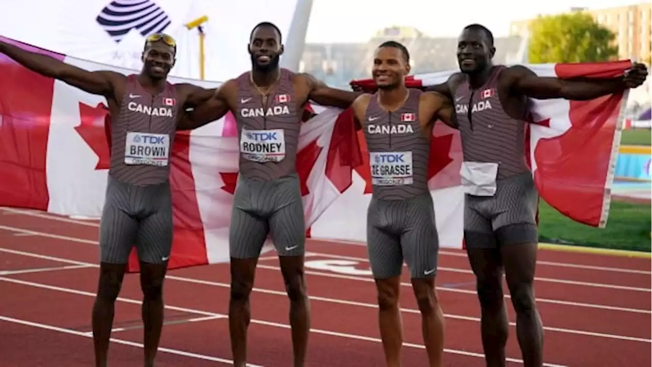 Canada's Reigning World Champion 4x100-Metre Relay Team to Defend Title at 2023 World Championships