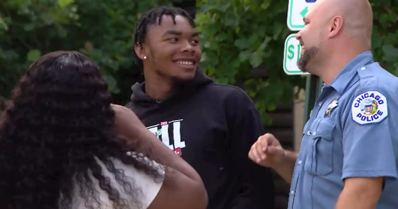 Chicago police officer sees Austin teen off to college after years of friendship