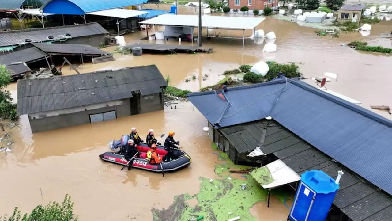 Tropical storm Khanun triggers floods, evacuations in South Korea after lashing Japan