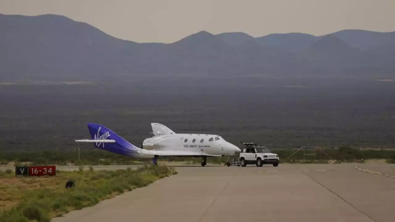 Virgin Galactic launches tourists to edge of space