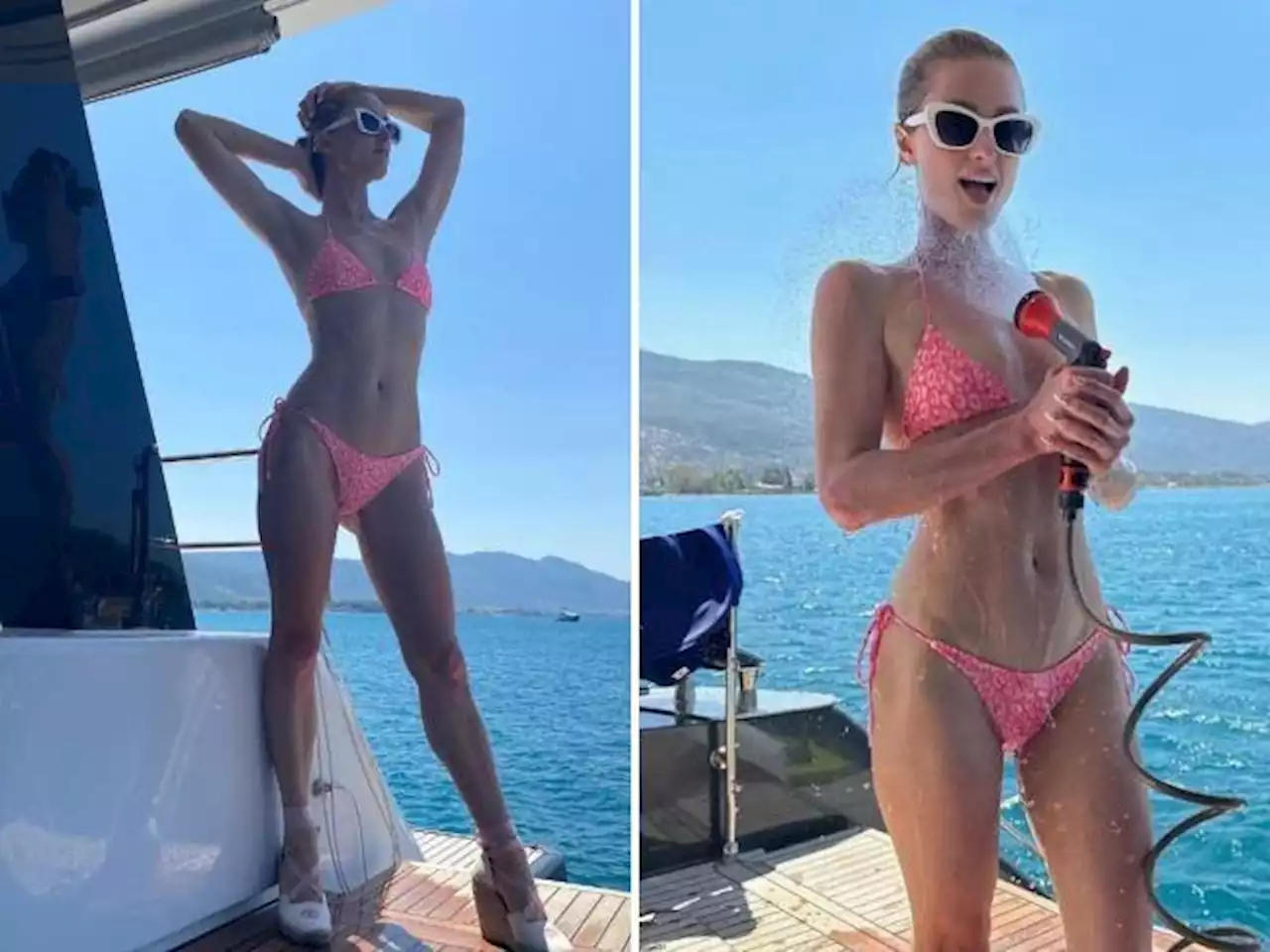 Rosa effetto Barbie, da Paris Hilton in bikini allo street style