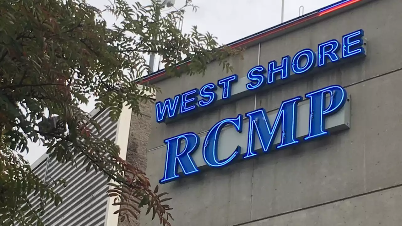 Suspect at large after security guard stabbed in Langford