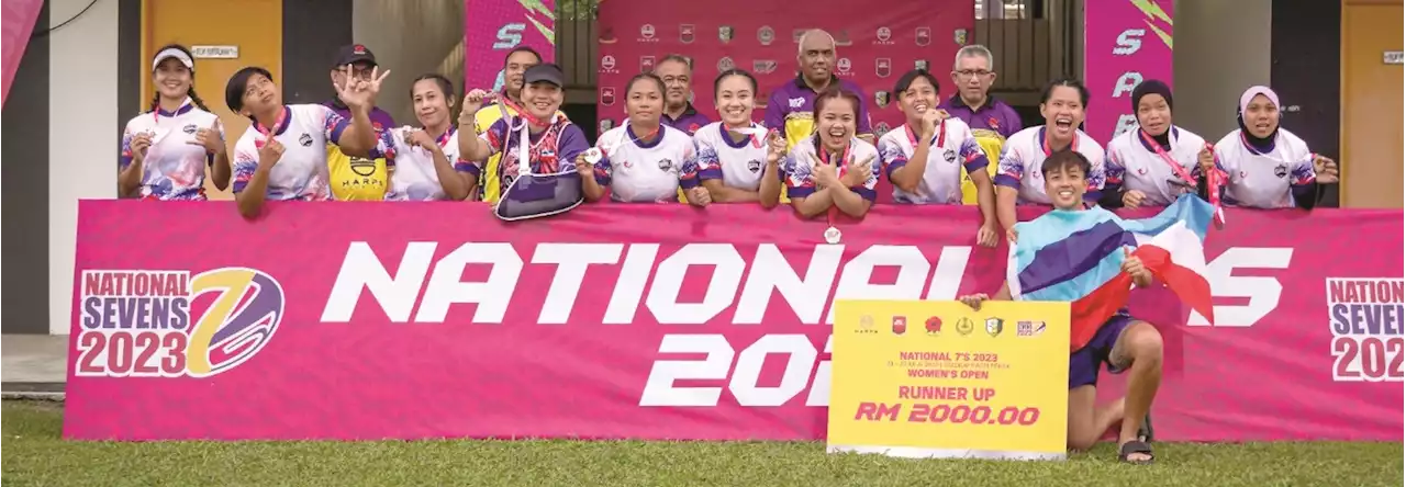 Skuad ragbi wanita Sabah naib juara kebangsaan