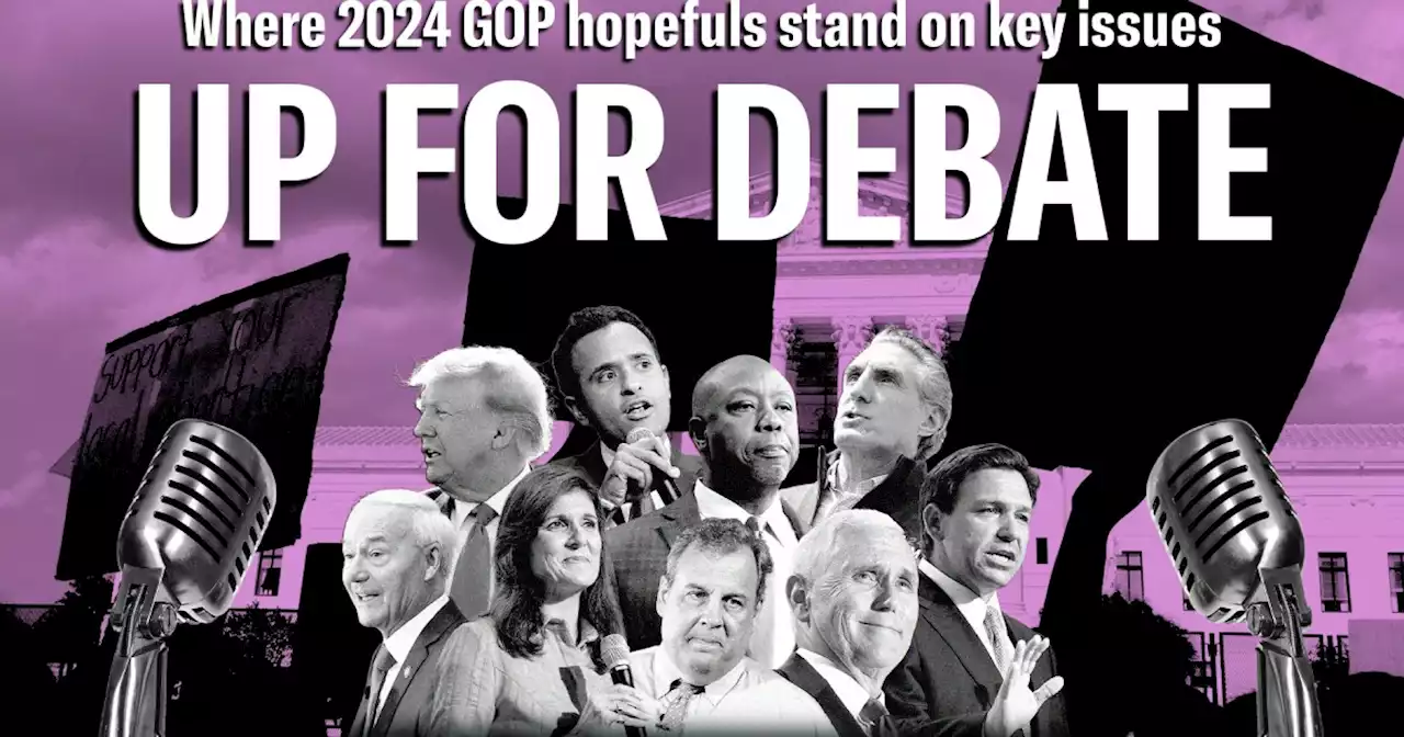 Up for Debate: Trump, DeSantis, and 2024 GOP hopefuls' stances on abortion