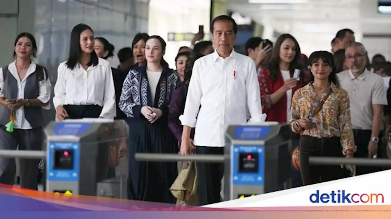 Jokowi Ungkap LRT Jabodebek Diresmikan 26 Agustus