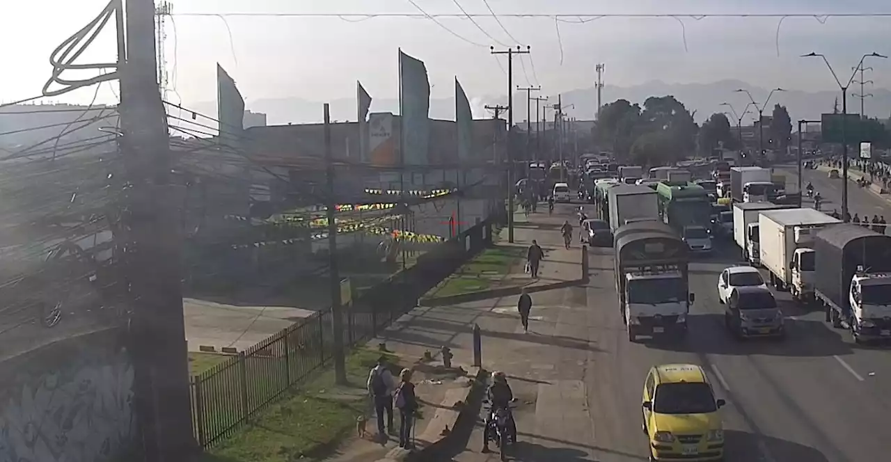 Tragedia en Bogotá: accidente entre camión y motociclista deja un muerto, esto se sabe