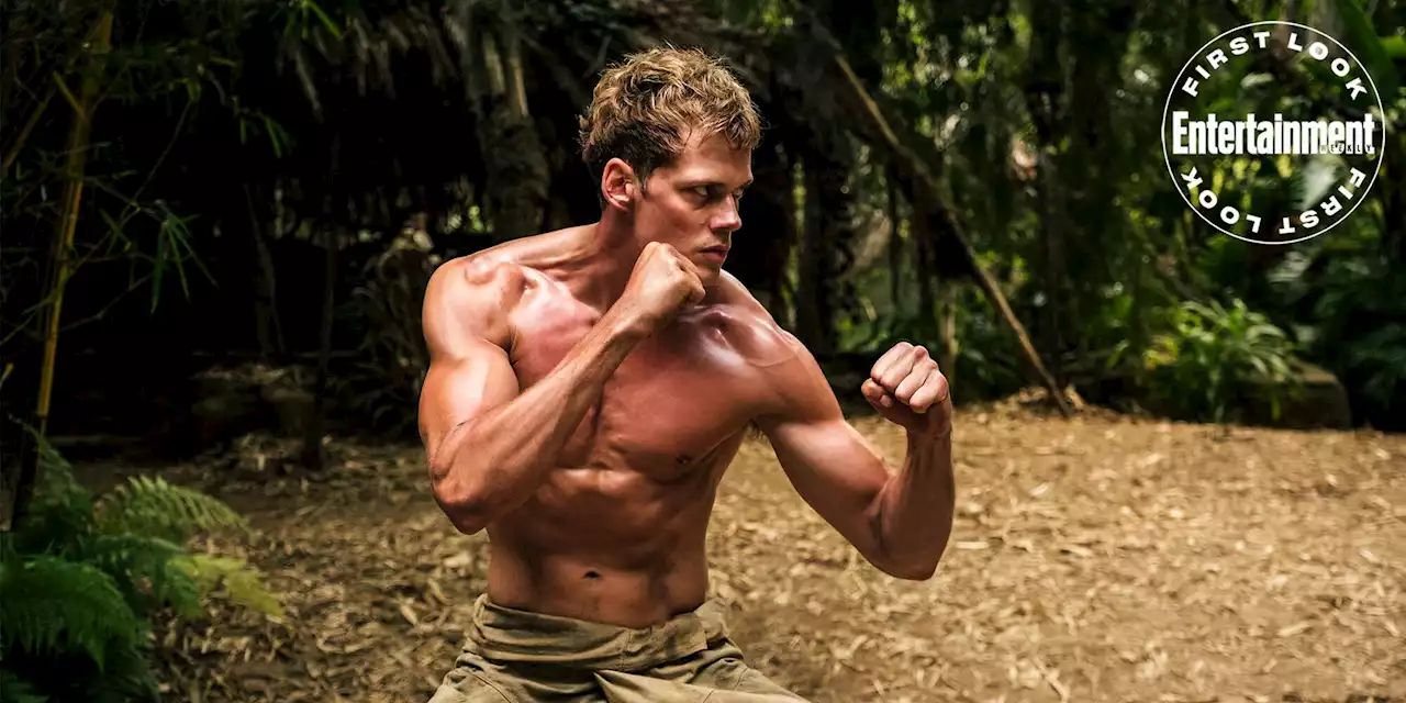 See Bill Skarsgård's shredded new physique for upcoming 'dystopian fever-dream action thriller'