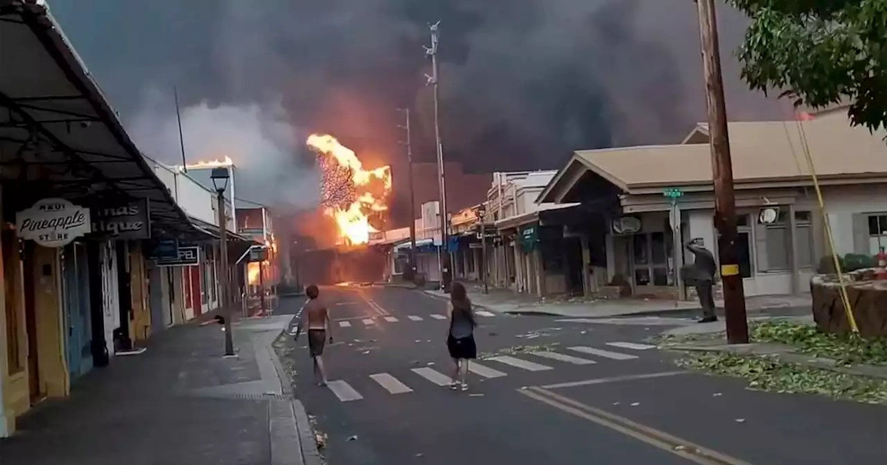 Six dead in Hawaii wildfires as more than 2,000 seek refuge in evacuation centres