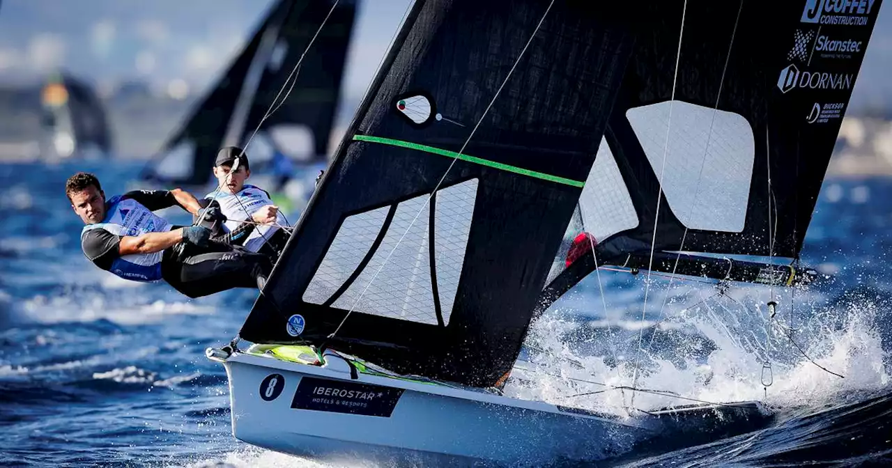 Conditions set fair at Sailing World Championships in The Hague for Olympic classes action