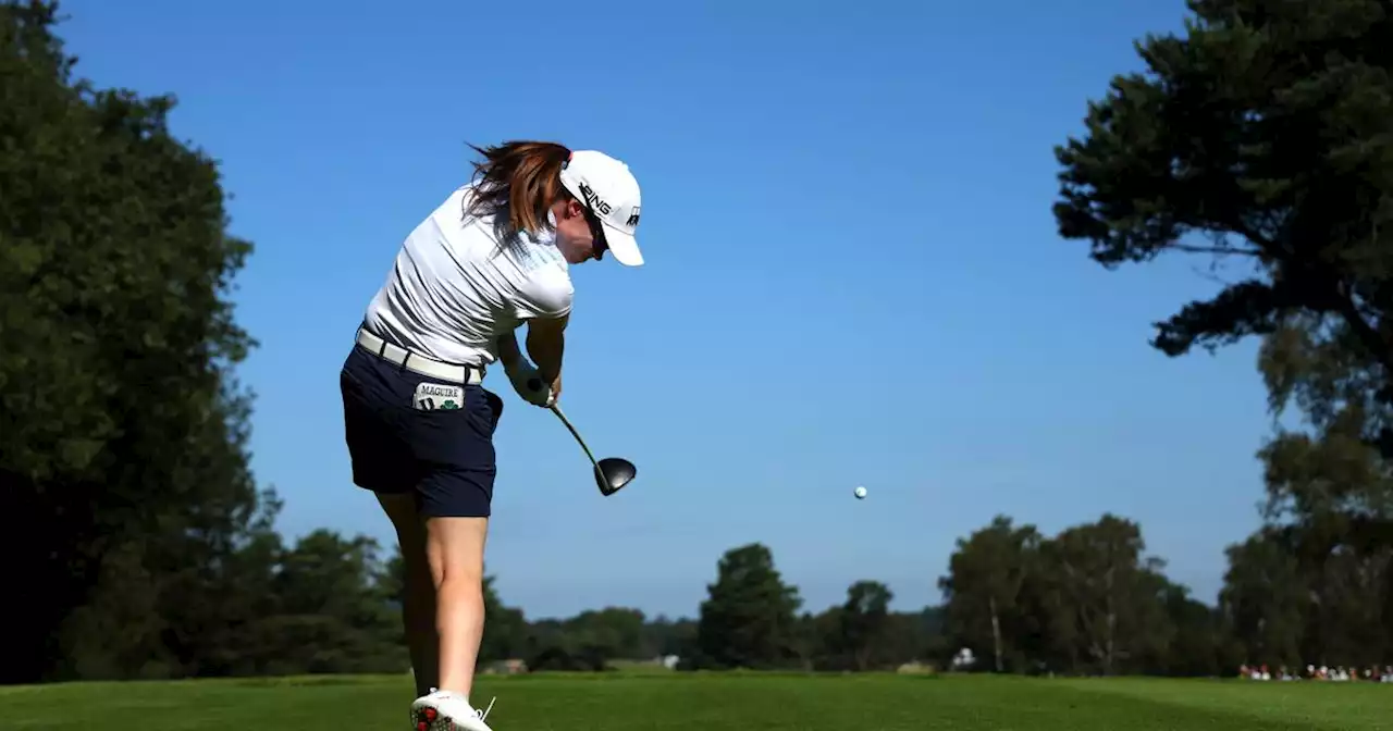 Leona Maguire off to steady start with level-par 72 at AIG Women’s Open