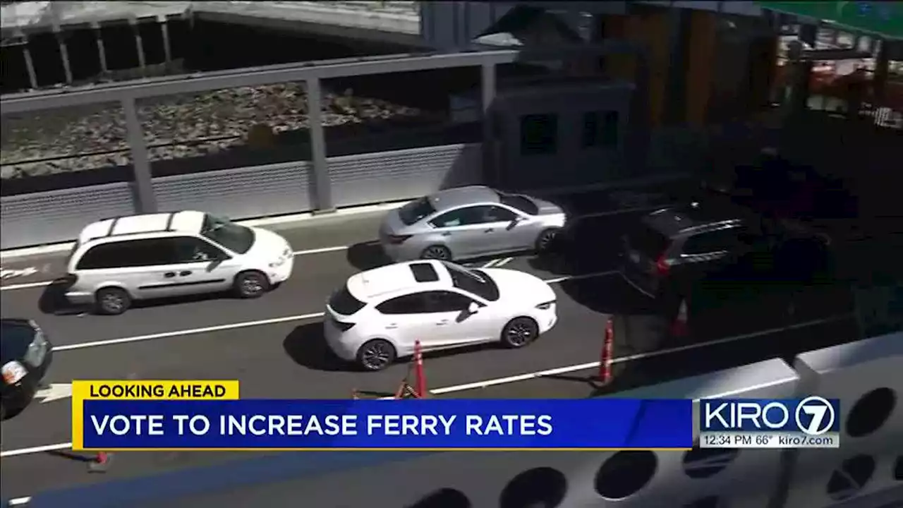 Why Washington State ferry prices may soon go up