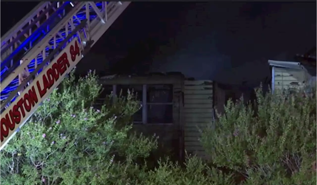 Massive fire rips through Greenspoint apartment complex: 1 sent to hospital, several families displaced