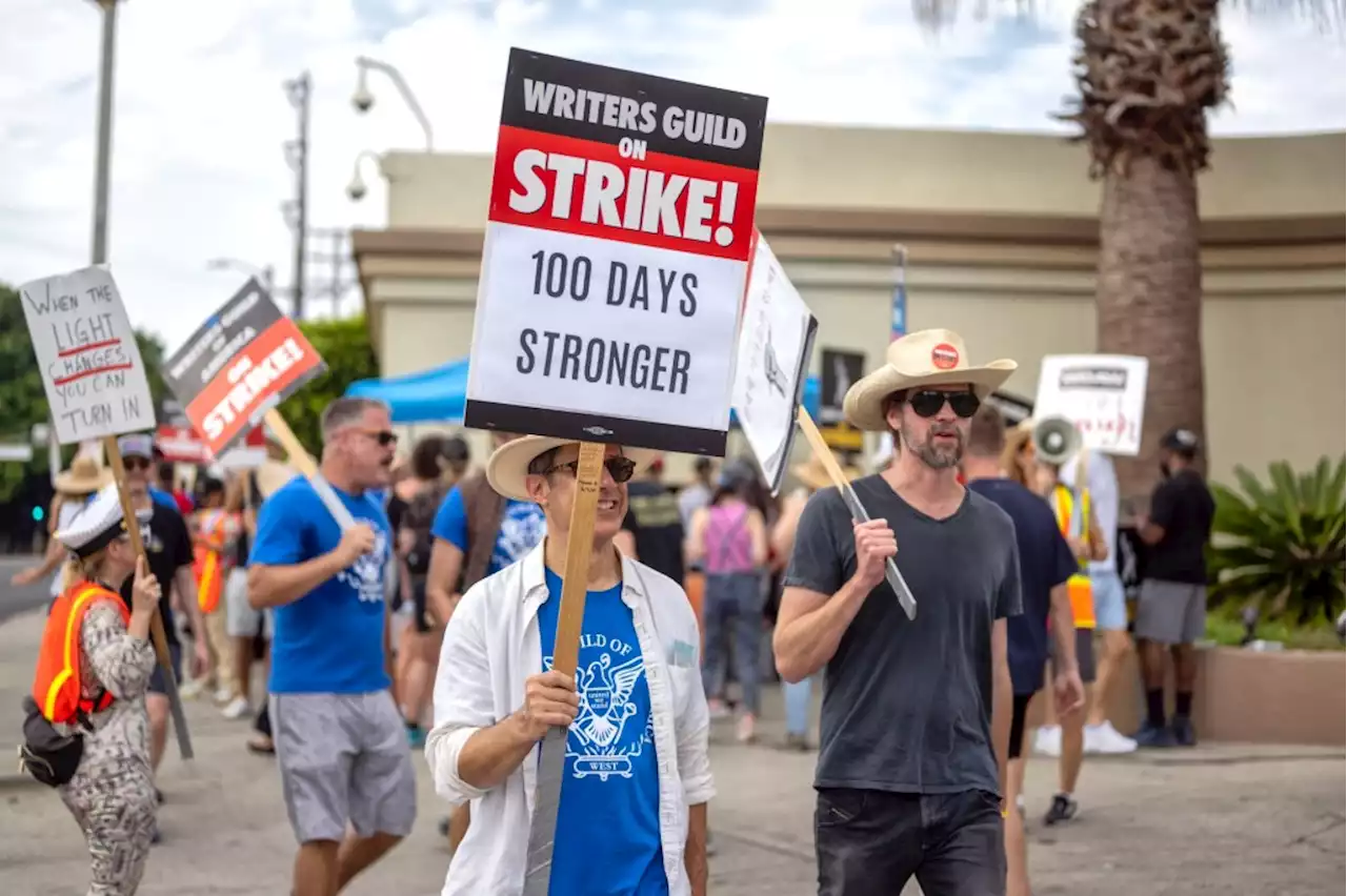 The writers strike has hit 100 days with no end in sight