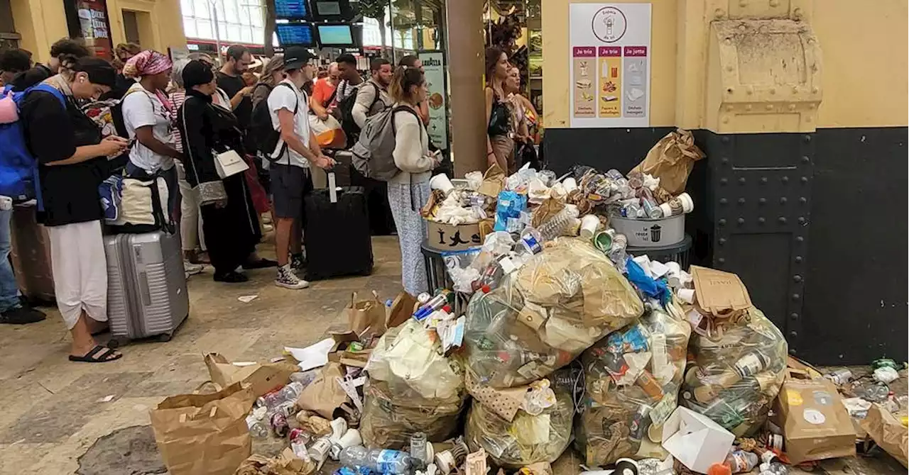 Grève des poubelles à la gare Saint-Charles : Benoît Payan enjoint la SNCF de nettoyer le site