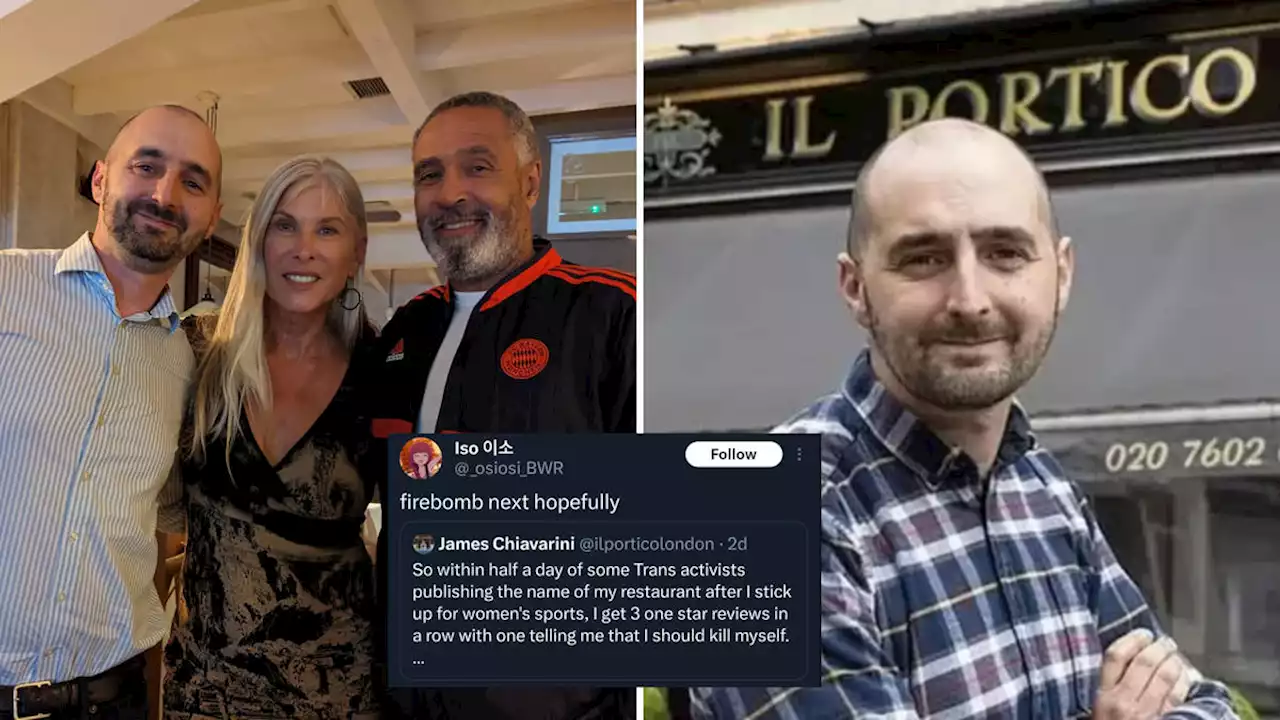 London restaurateur labelled 'Nazi bigot' after hosting lunch with Sharron Davies