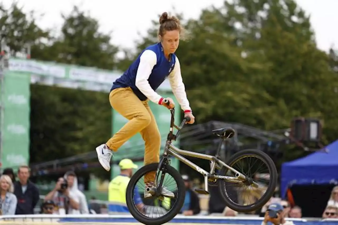 Aude Cassagne conserve son titre de championne du monde de BMX flat à Glasgow