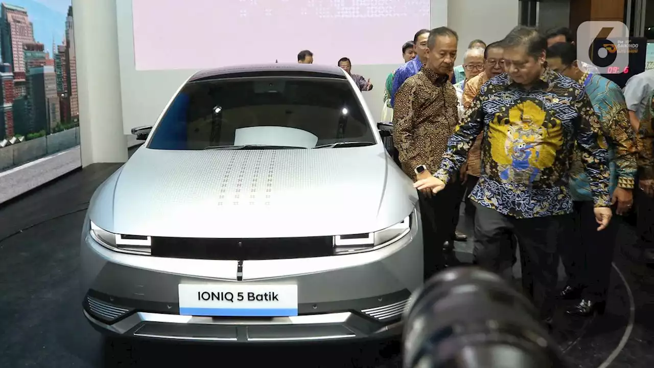 Menko Airlangga Tantang GIIAS 2023 Dongkrak Penjualan Mobil Listrik