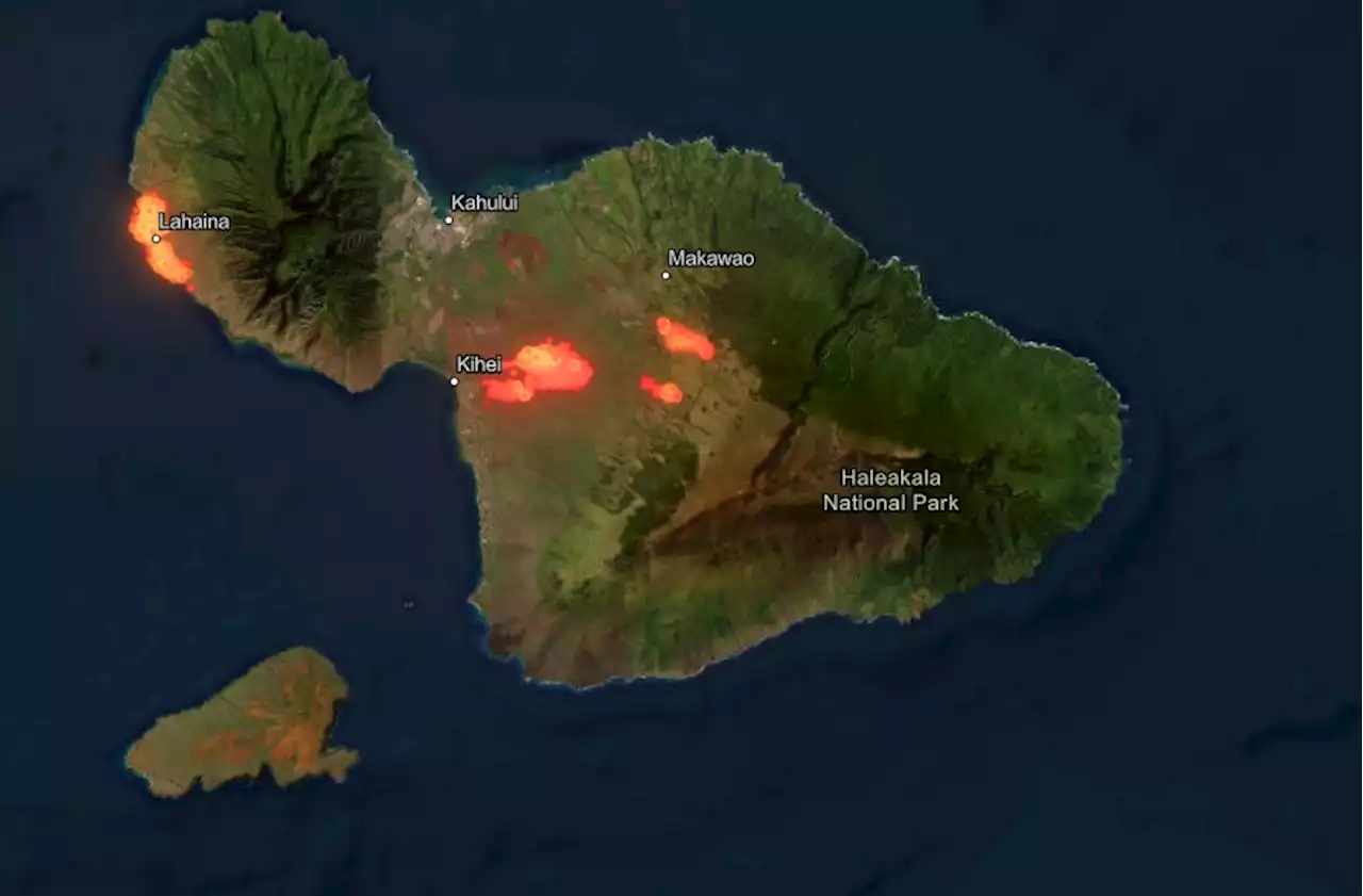 Live Maui Map: Here’s where the deadly wildfires are raging now