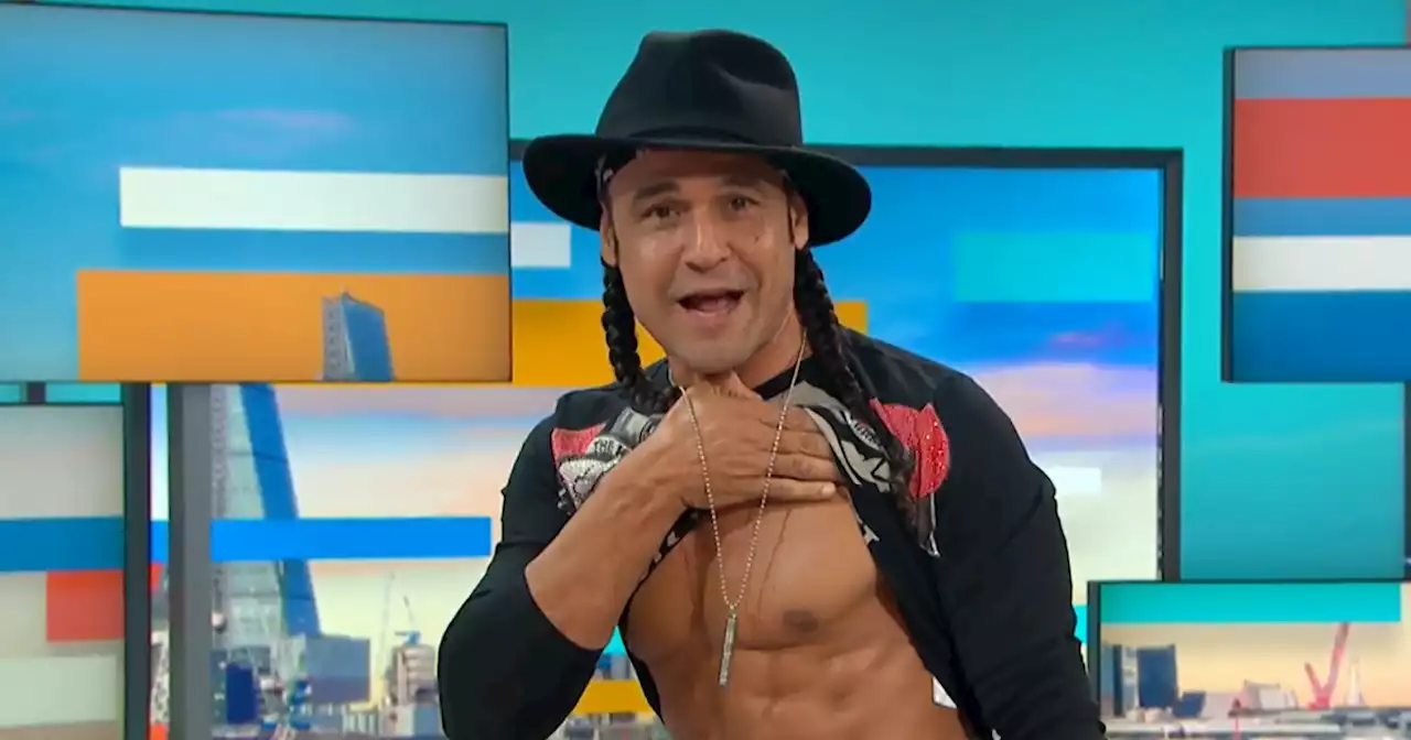 X Factor’s Chico, 52, flashes abs live on GMB – he hasn’t changed in 18 years