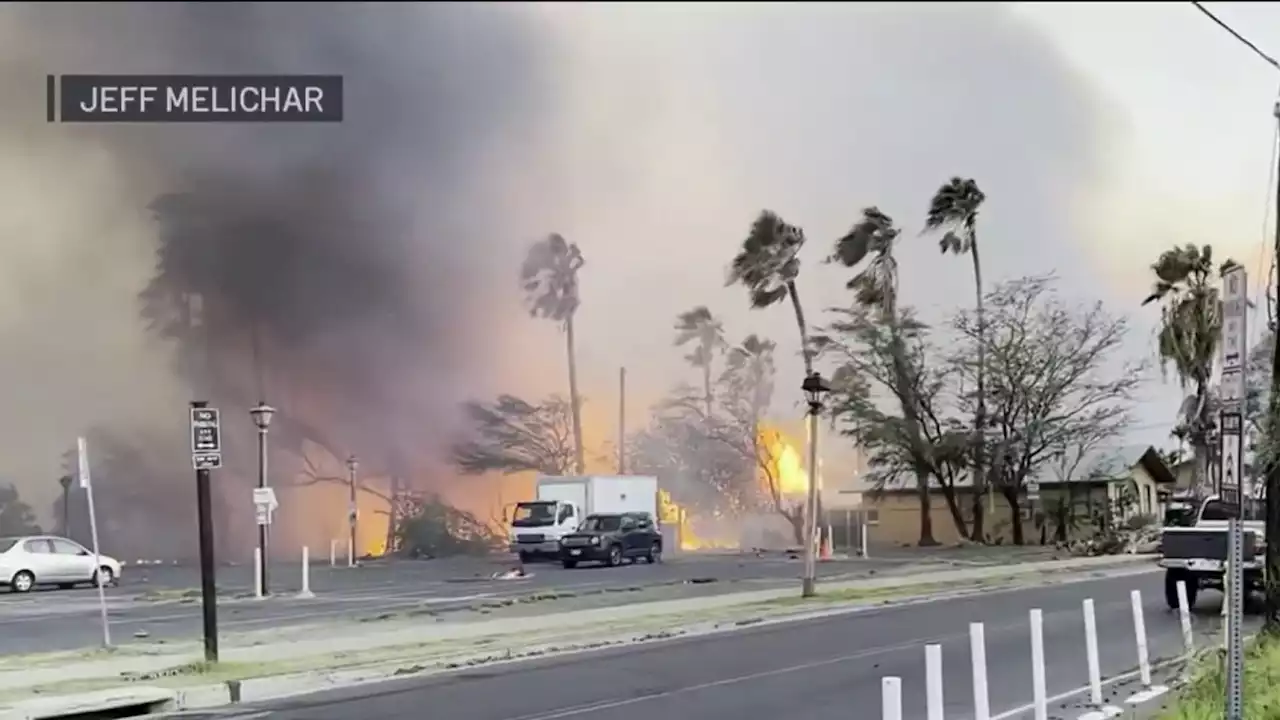 Watch: NBC Bay Area employee talks fires in Hawaii