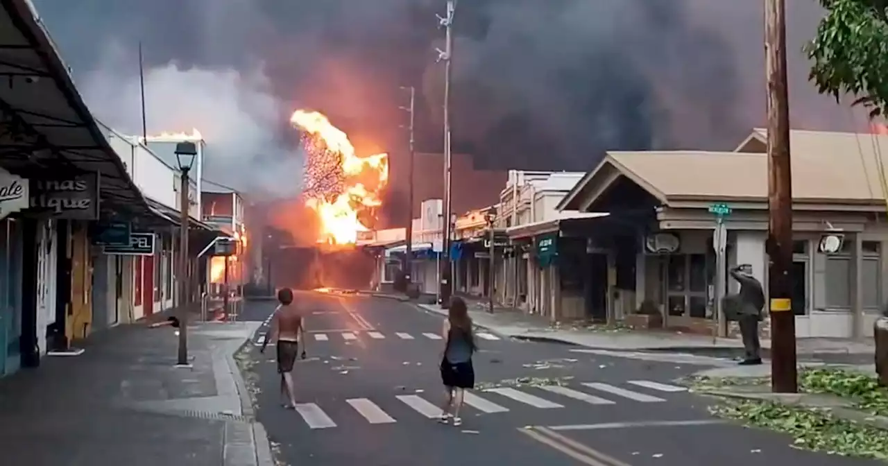 Wildfire decimates Lahaina, once the capital of the Hawaiian Kingdom