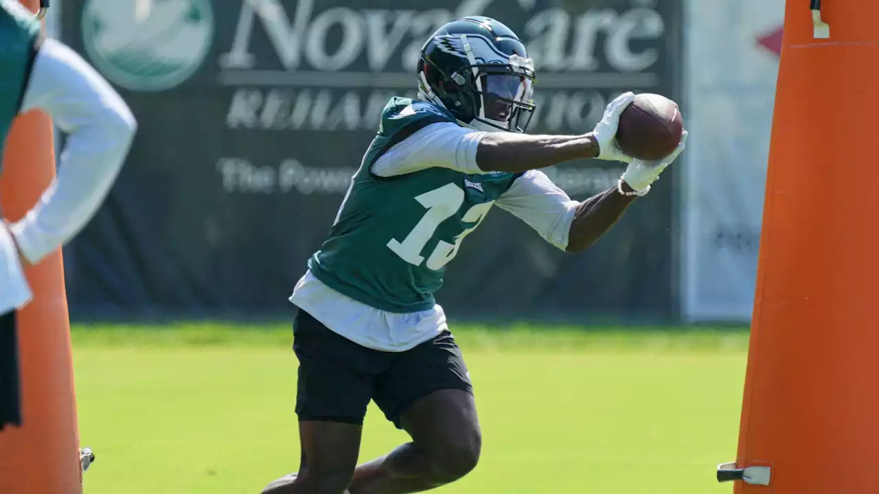 Eagles training camp observations: Olamide Zaccheaus makes some plays