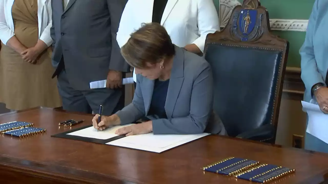 Gov. Healey signs $56B Mass. budget after making one veto