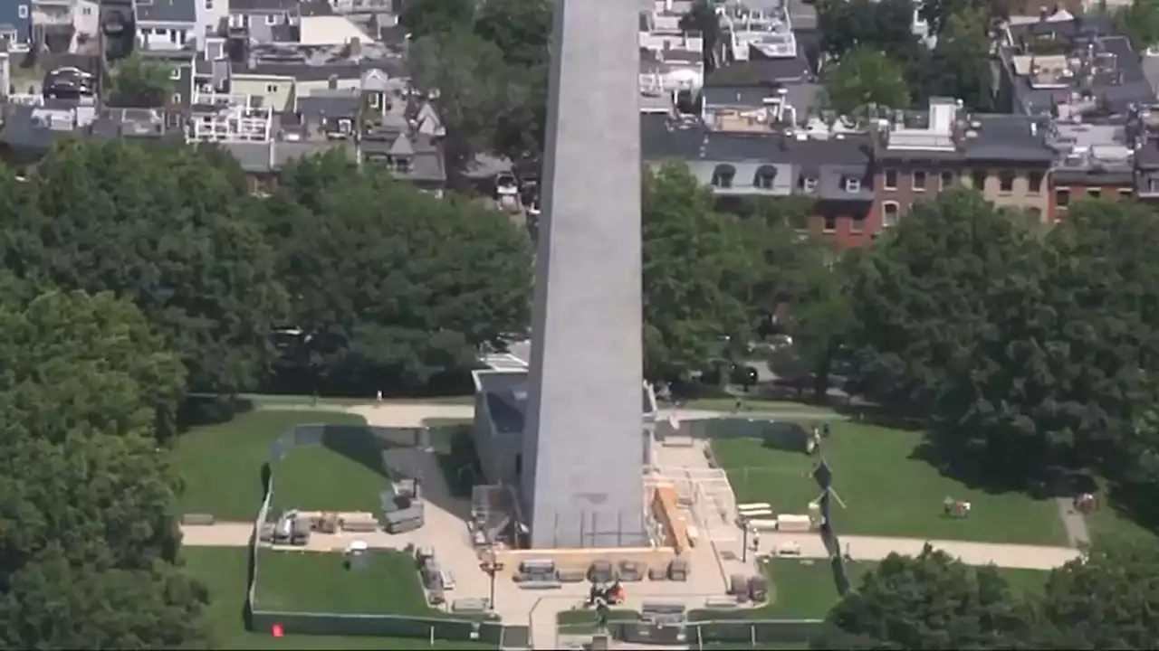 Restoration work on Bunker Hill Monument could impact visitors' access