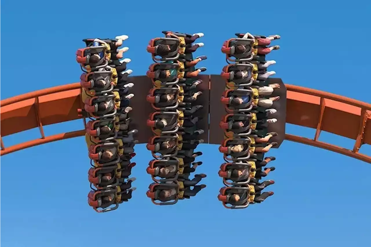 Meet the Iron Menace, Dorney Park's newest rollercoaster with a 152-feet drop