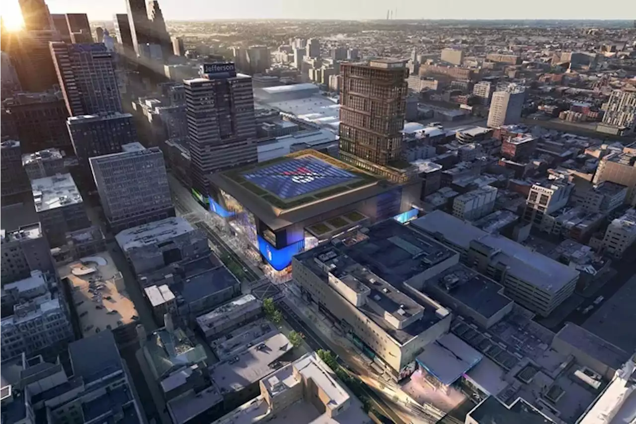 New drawings of proposed Sixers arena include an apartment tower