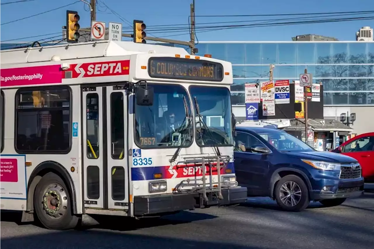 One SEPTA bus crashed into another in South Philadelphia