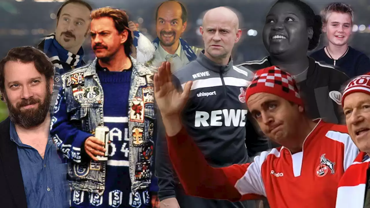 Fiktive Fans der Fußball-Klubs: Stromberg, Tatort(reiniger), Eurotrip, Pfefferkörner