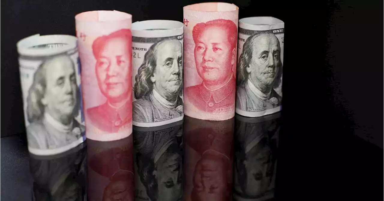 Dollar drops after US inflation data, jobless claims
