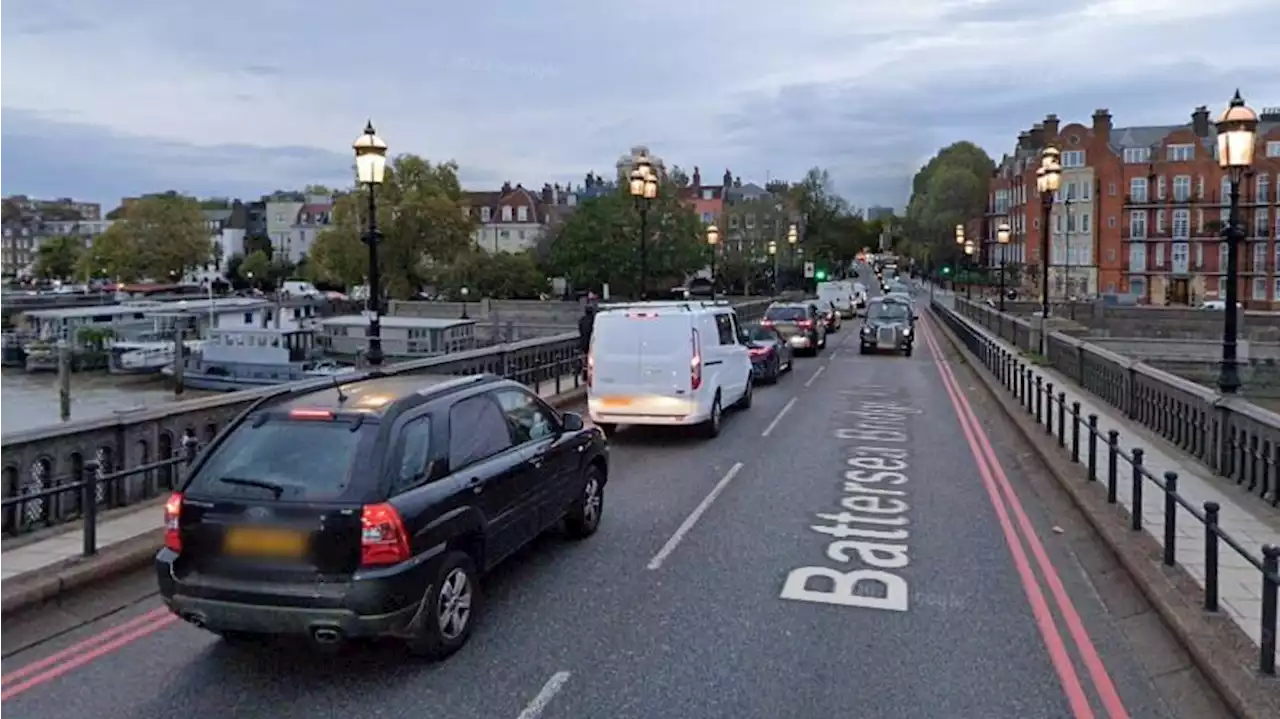 Police trace lorry after cyclist killed in hit-and-run crash at London’s Battersea Bridge