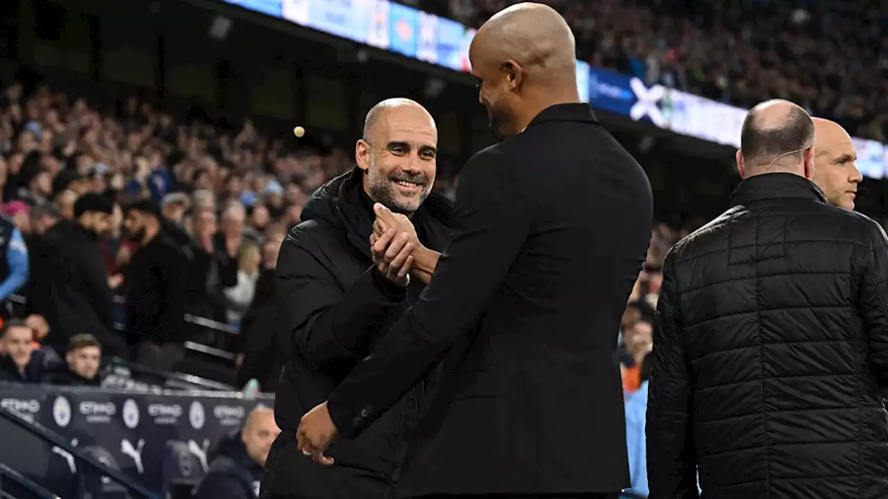 'Il a écrasé la Championship', 'Un travail incroyable': les magnifiques compliments de Pep Guardiola pour Vincent Kompany