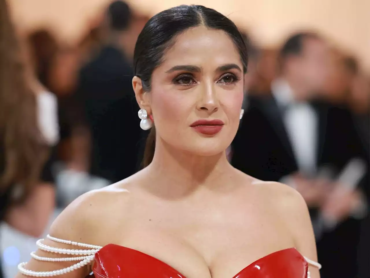 Salma Hayek Shared a Sweet Snapshot of Her Very A-List BFFs That She Called Her 'Circle of Love'