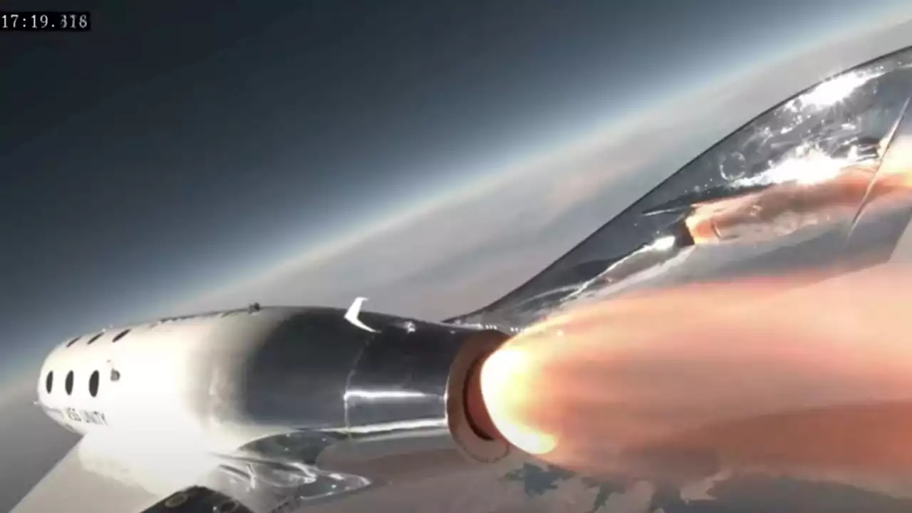 Virgin Galactic takes first tourists to edge of space