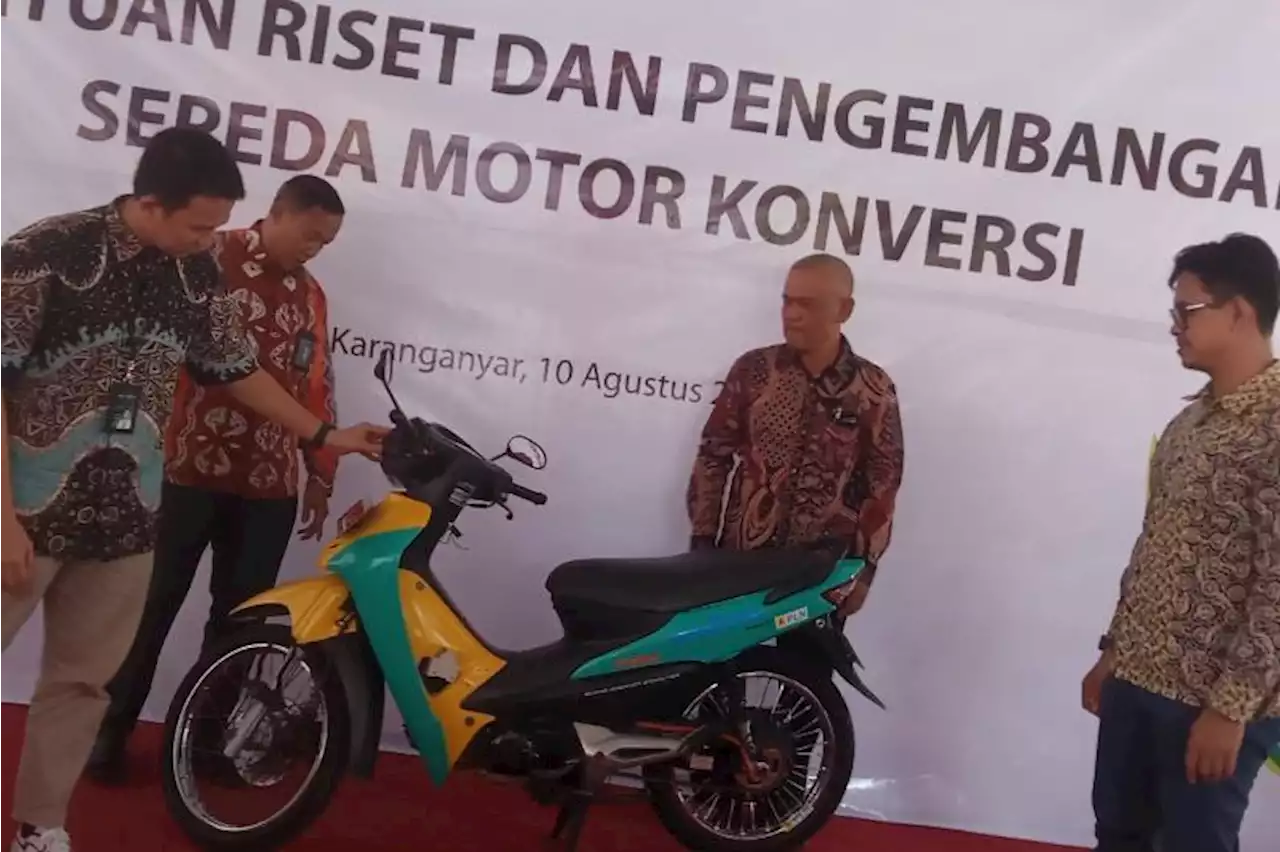 Terima Bantuan PLN Peduli, Bengkel di Colomadu Bisa Ubah Motor BBM Jadi Hybrid