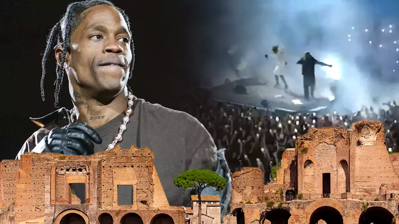 Travis Scott Rome Performance with Kanye Results in 60 Fans Seeking Medical Attention