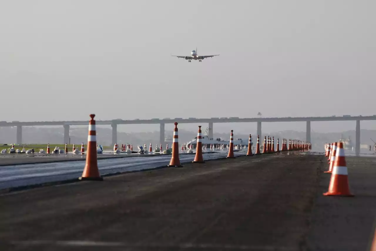 Governo define limite de até 400 quilômetros para voos do Santos Dumont