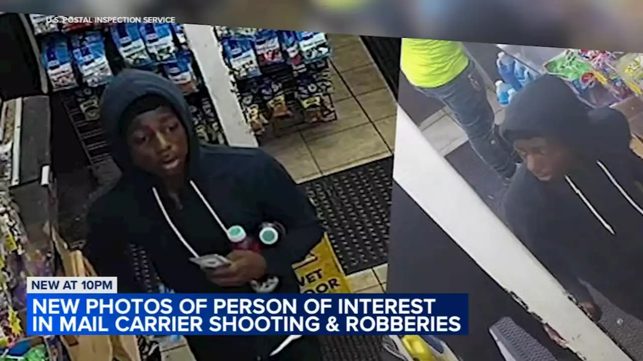 Photos of person of interest in Chicago USPS armed robberies released, $100K reward offered