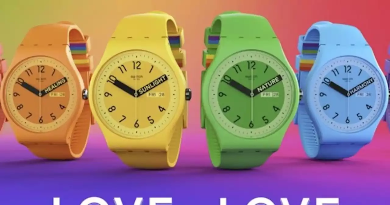 Malaysia bans Swatch LGBTQ watches, owners or sellers face up to 3 years' jail